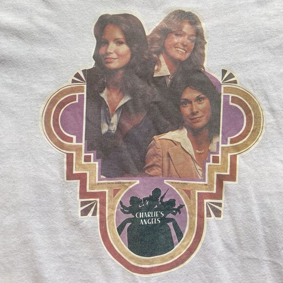 Vintage 70’s Charlie’s Angels Single Stitch Tee Shirt. Size Large. Rare. Graphic - Picture 12 of 16